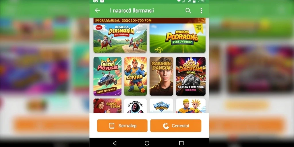 Pemandangan level yang menakjubkan dan penuh tantangan.