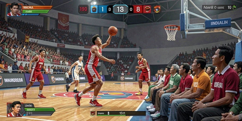 Fitur multiplayer yang menghubungkan pemain dari seluruh dunia.