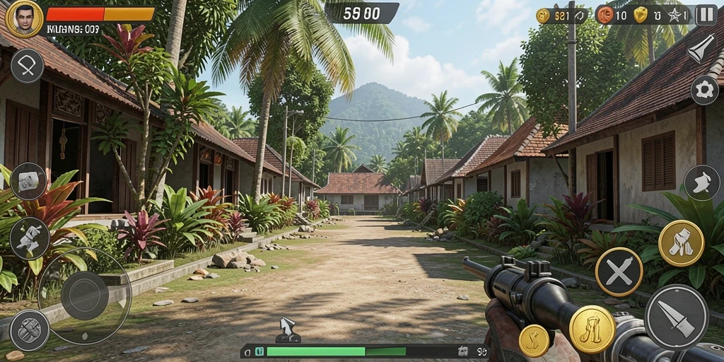 Mode multiplayer yang menambah keseruan bermain bersama teman.