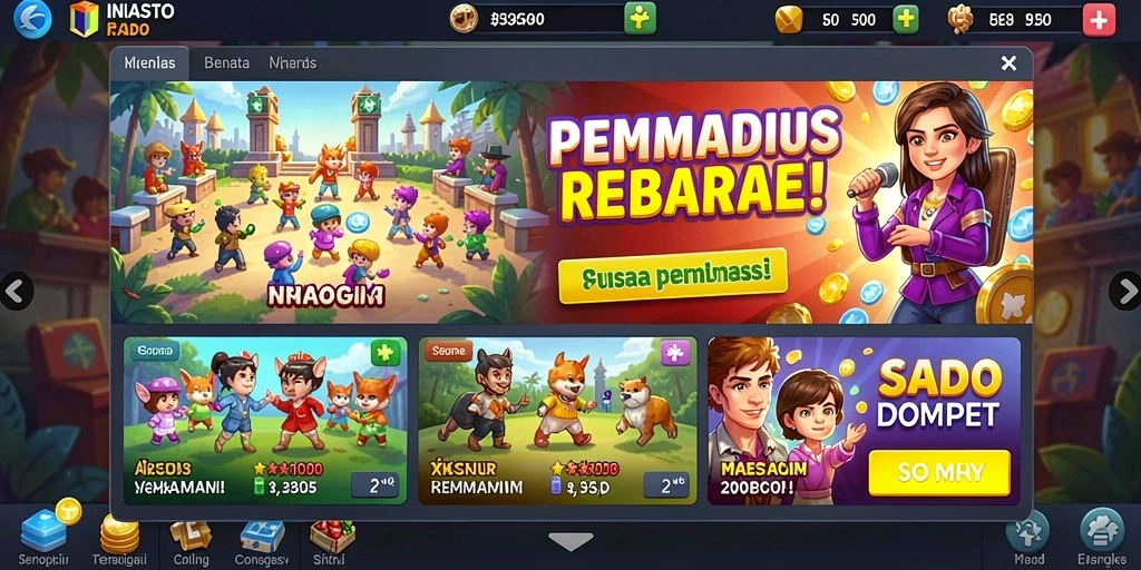 Mode multiplayer yang memungkinkan bertanding dengan teman.