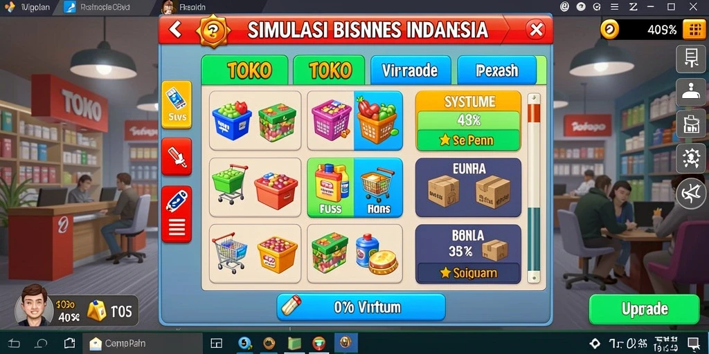 Fitur sosial yang memungkinkan interaksi antar pemain.