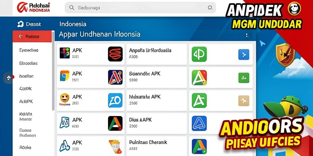Trek balapan dengan rintangan menantang.
