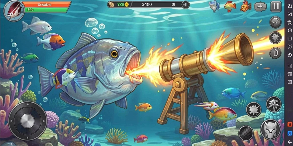 Fitur multiplayer yang memungkinkan interaksi dengan pemain lain.
