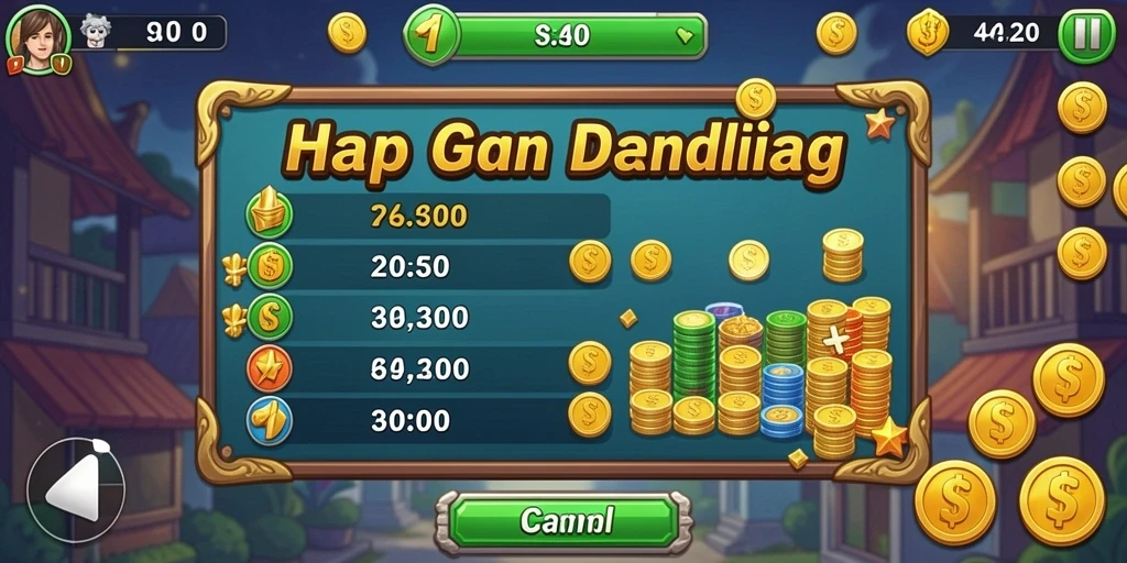 Putaran bonus yang menguntungkan dan seru.