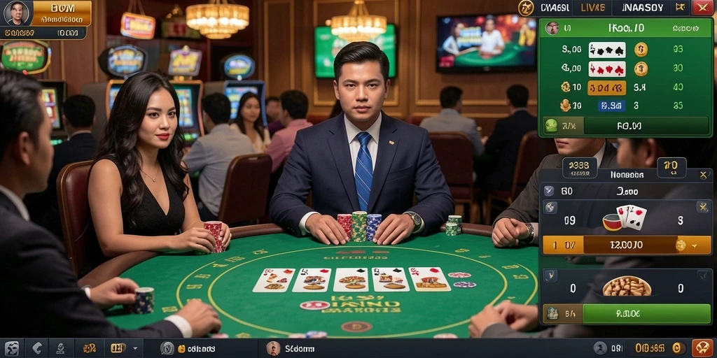 Berbagai pilihan permainan slot yang menghibur.